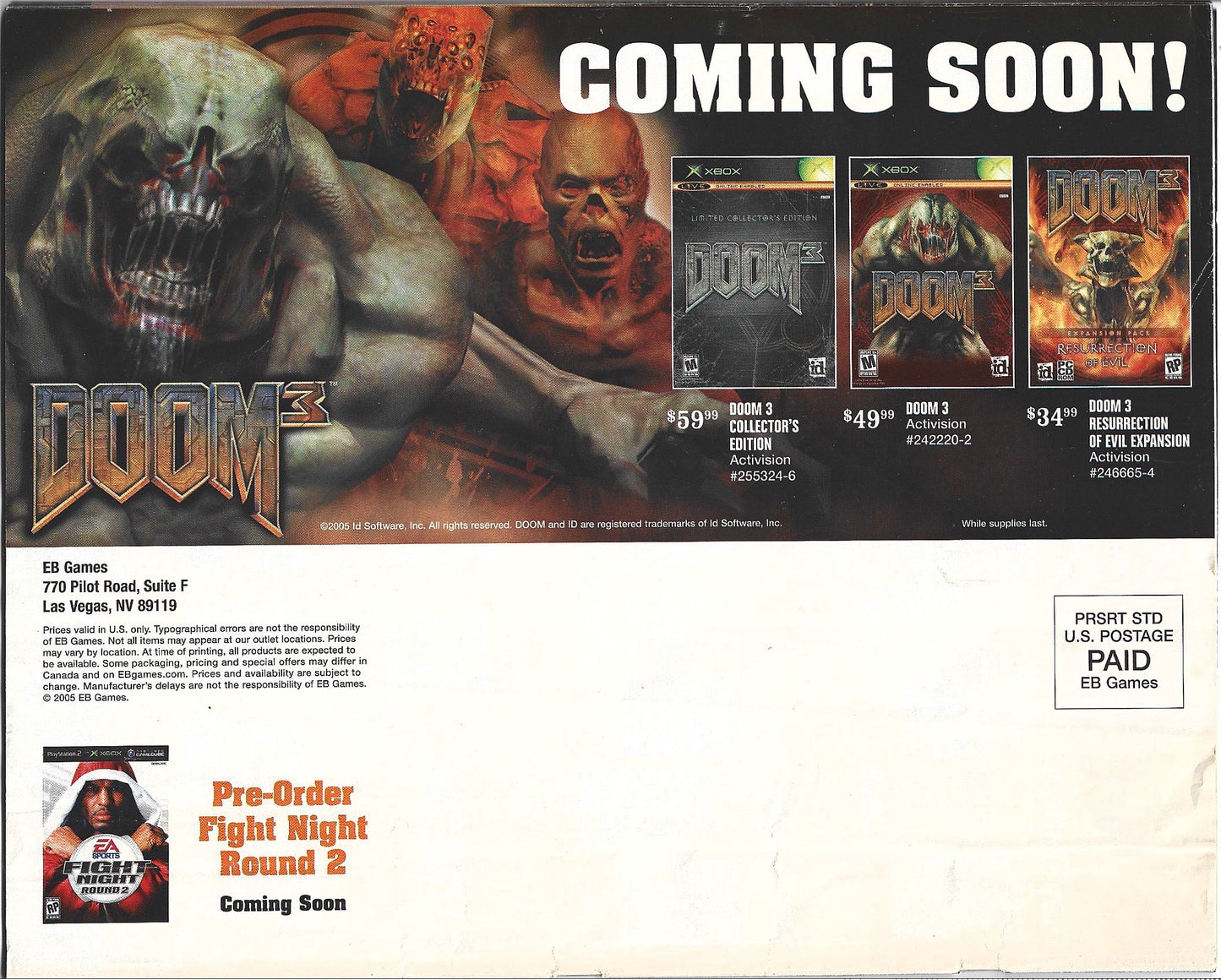 EB Games Catalog (January 2005)