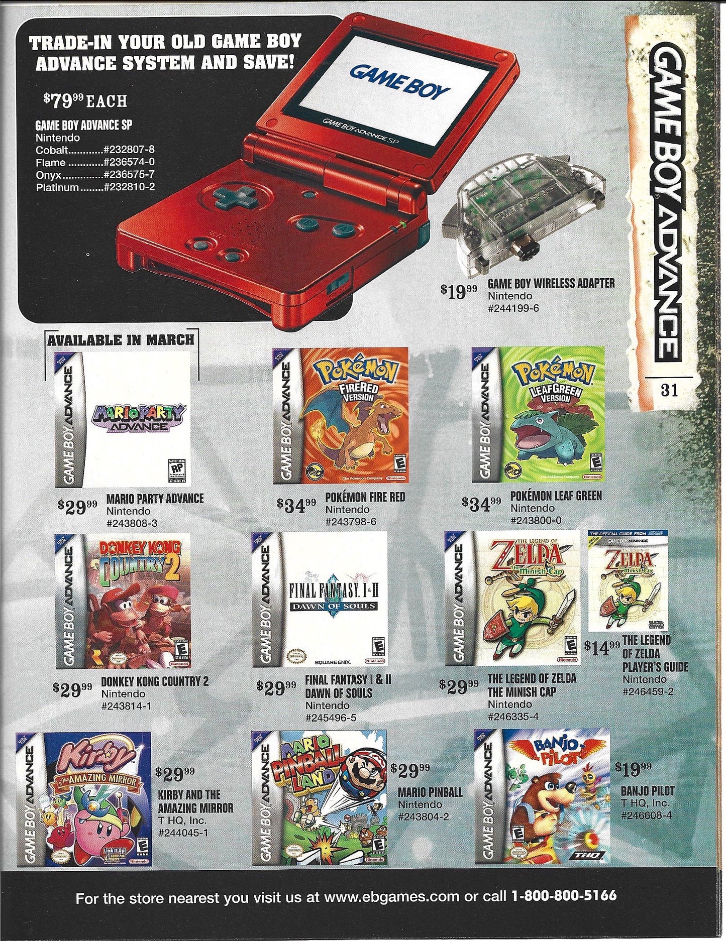 EB Games Catalog (January 2005)