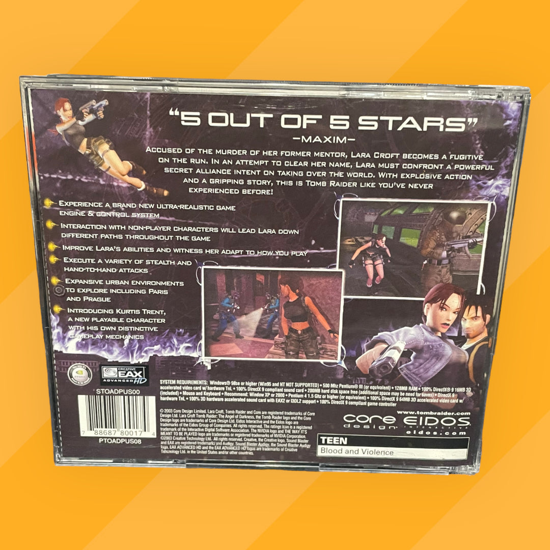 Tomb Raider VI: The Angel of Darkness (Microsoft Windows, 2003)
