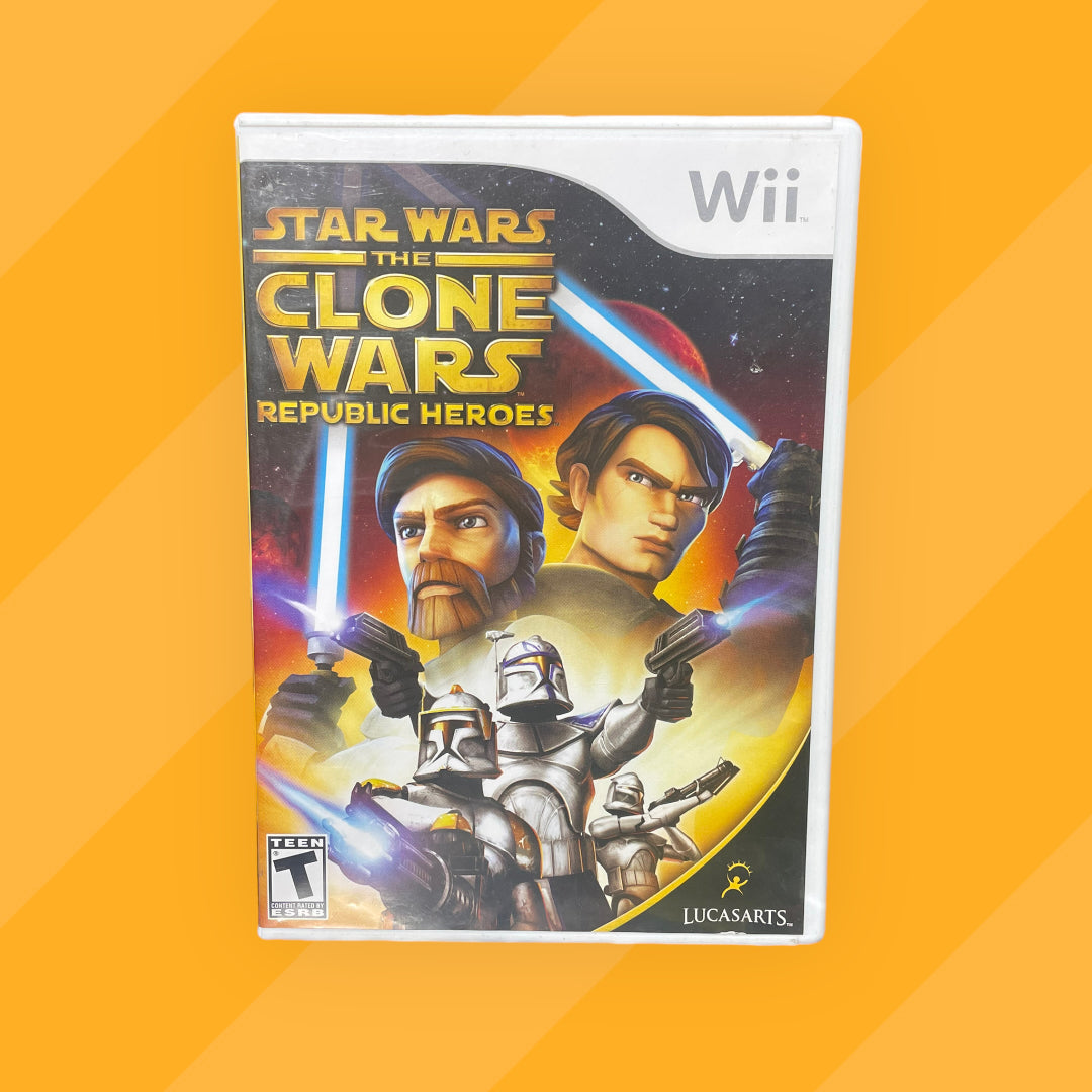 STAR WARS: The Clone Wars - Republic Heroes (Nintendo Wii, 2009)