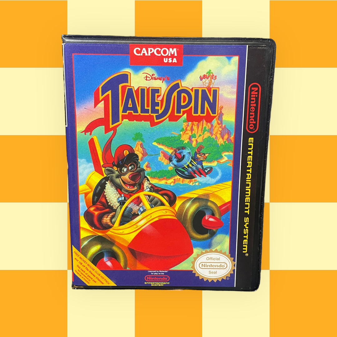 Custom NES Clamshell Case - TaleSpin