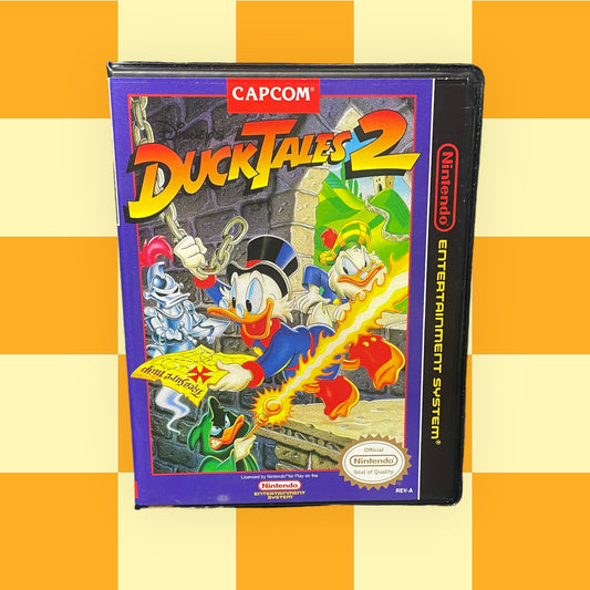 Custom NES Clamshell Case - DuckTales 2