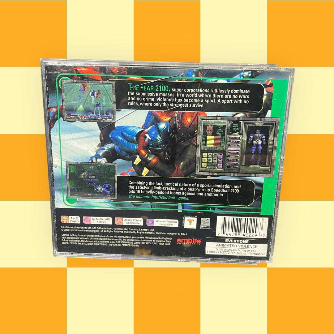 Speedball 2100 (Sony PlayStation, 2000)