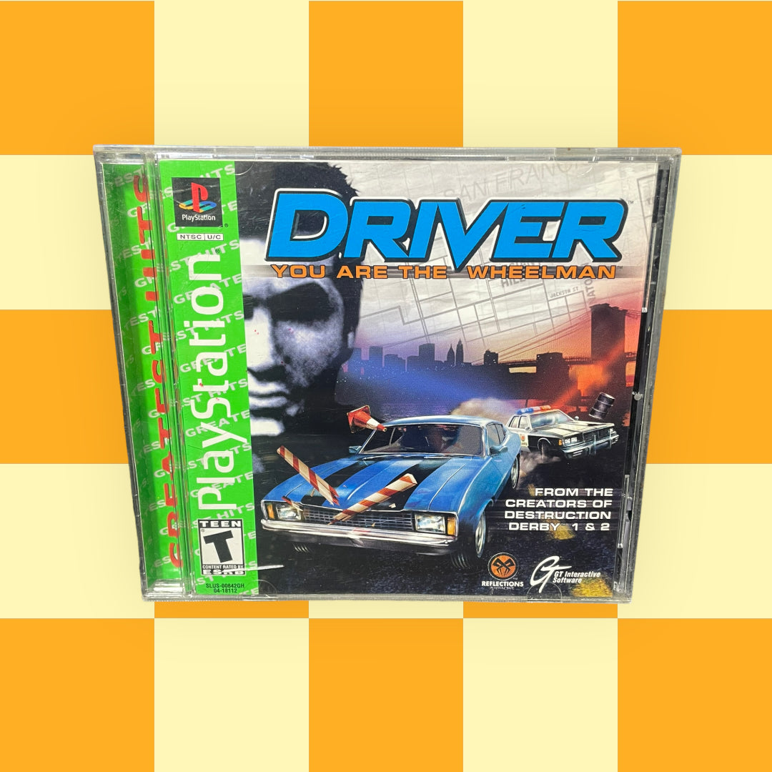 Driver *Greatest Hits* (Sony PlayStation, 1999)