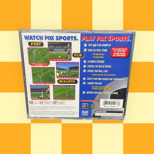 Fox Sports Soccer 99 (Sony PlayStation, 1999)
