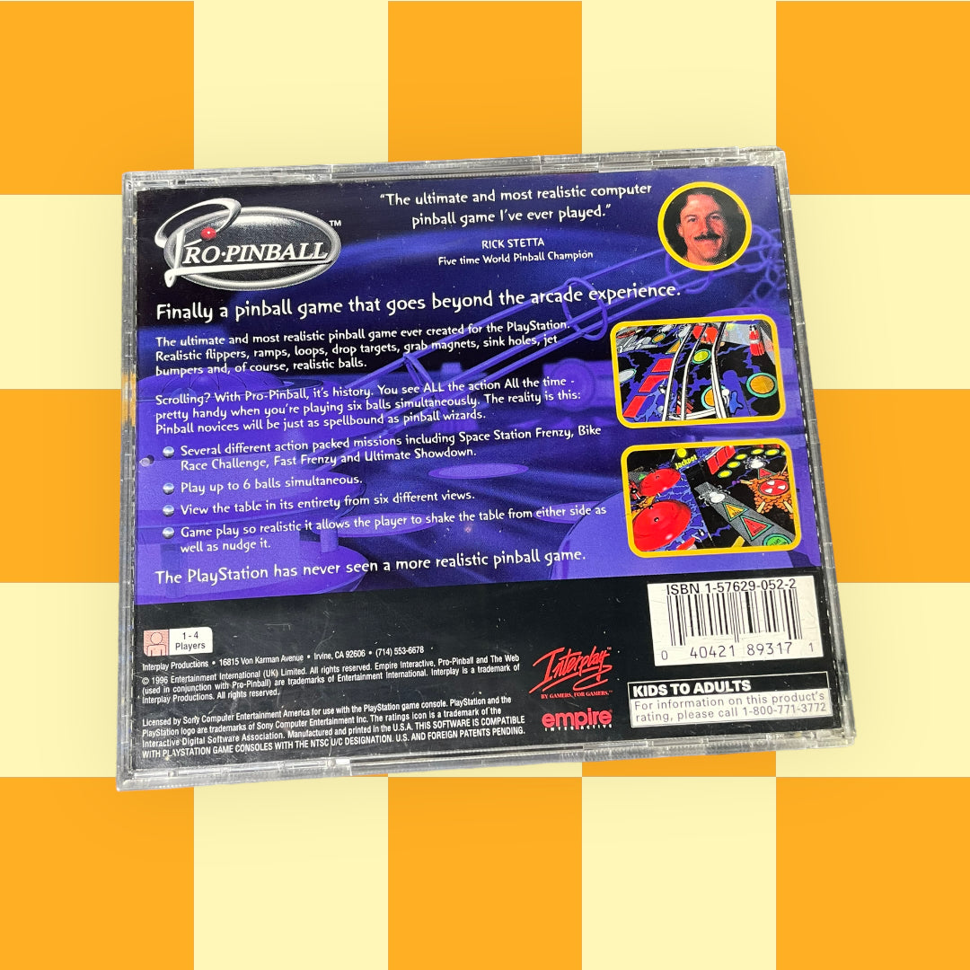 Pro Pinball (Sony PlayStation, 1996)