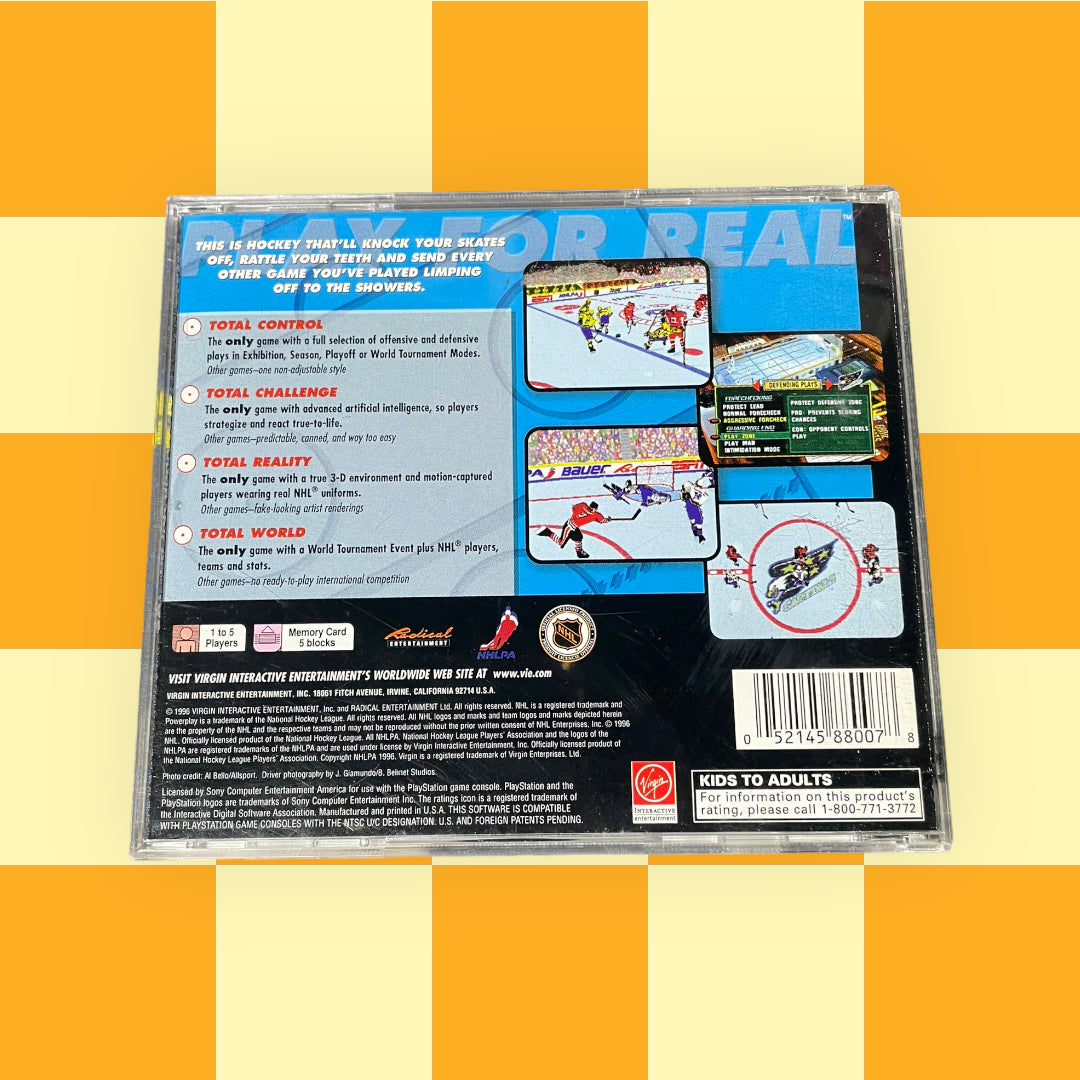 NHL Powerplay '96 (Sony PlayStation, 1996)