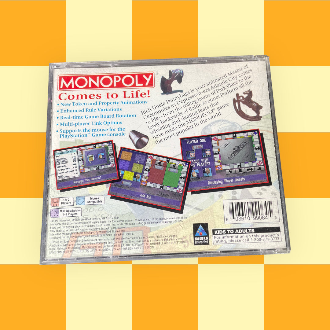 Monopoly (Sony PlayStation, 1997)