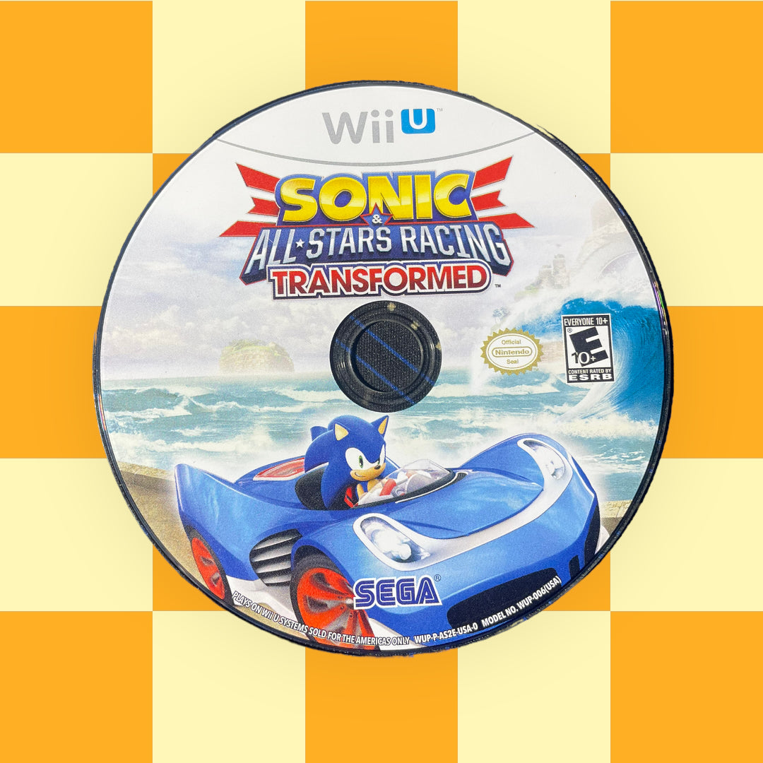 Sonic & All-Stars Racing Transformed (Nintendo Wii U, 2012)