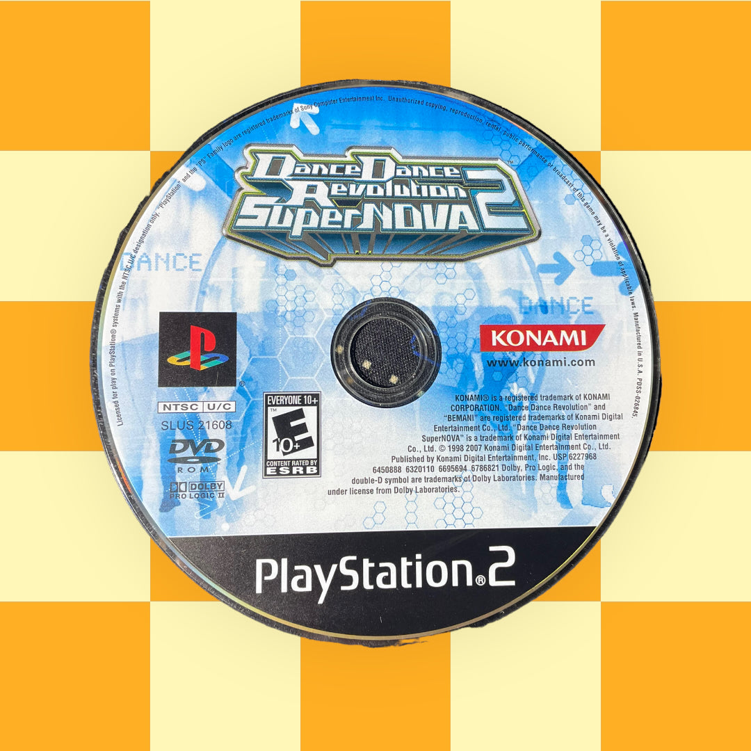 Dance Dance Revolution SuperNOVA 2 (Sony PlayStation 2, 2007)