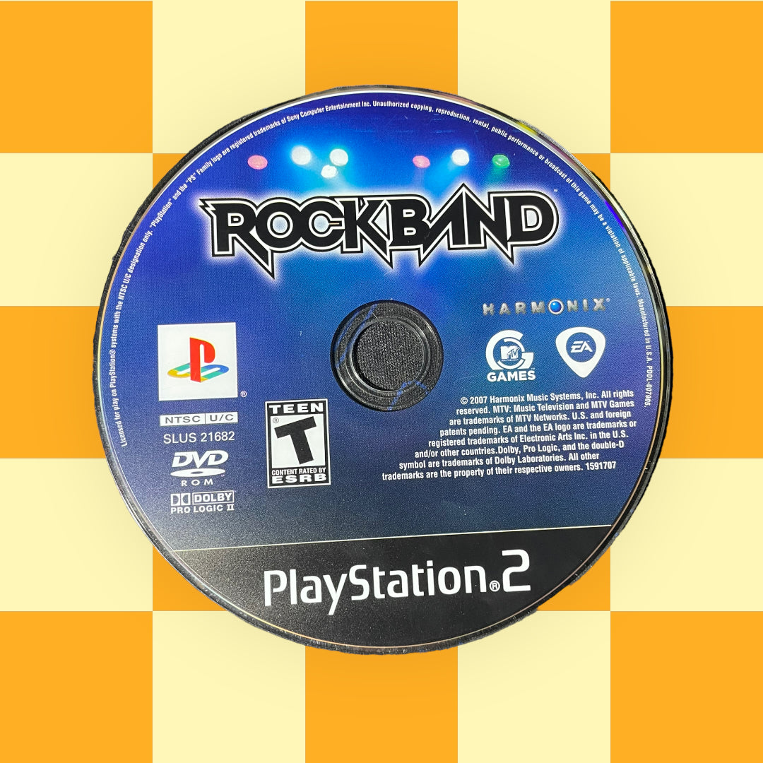 Rock Band (Sony PlayStation 2, 2007)