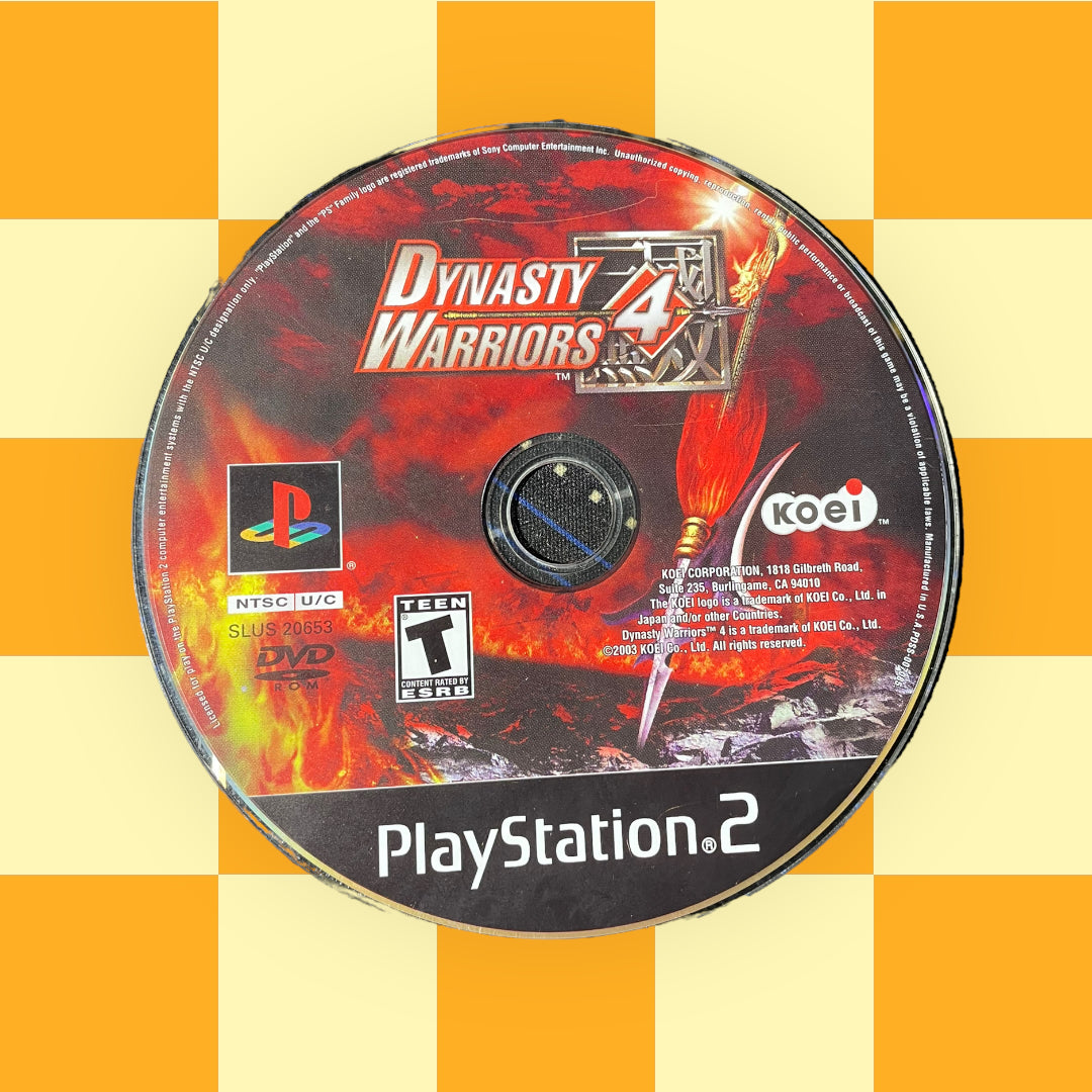 Dynasty Warriors 4 (Sony PlayStation 2, 2003)