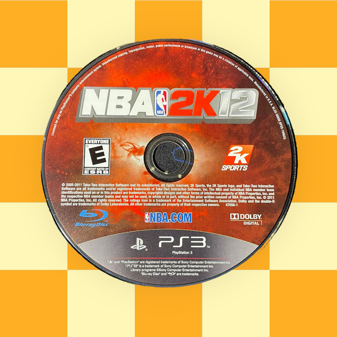 NBA 2K12 (Sony PlayStation 3, 2011)
