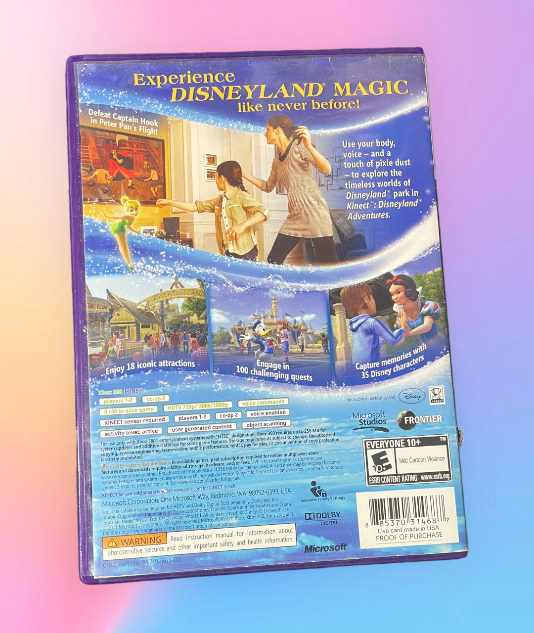 Kinect: Disneyland Adventures (Microsoft Xbox 360, 2011)