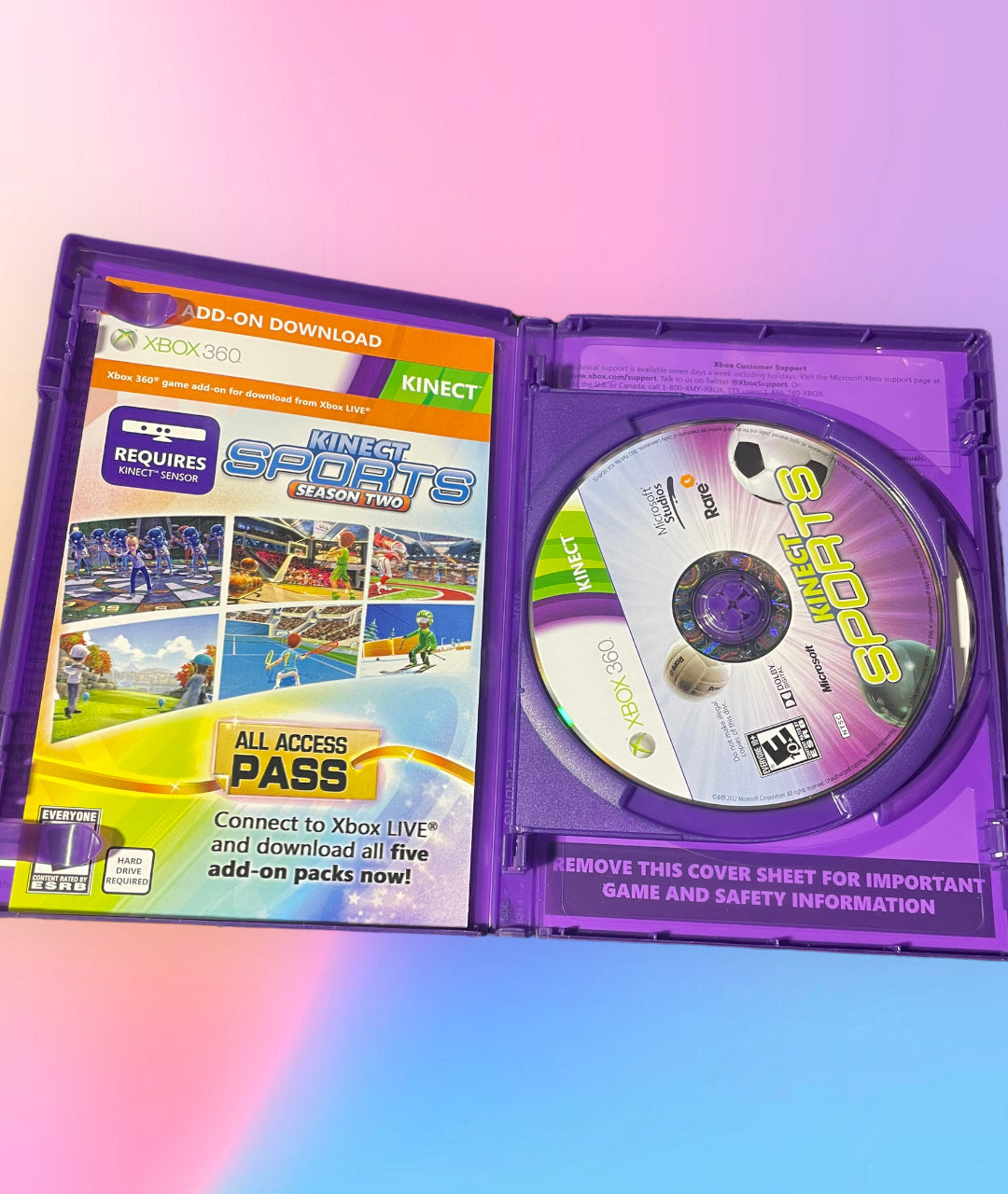 Kinect Sports: Ultimate Collection (Microsoft Xbox 360, 2012)