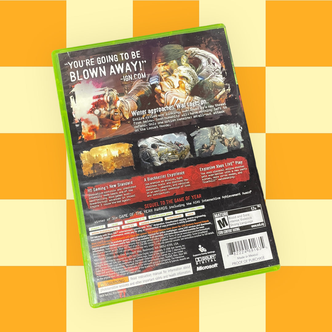 Gears of War 2 (Microsoft Xbox 360, 2008)