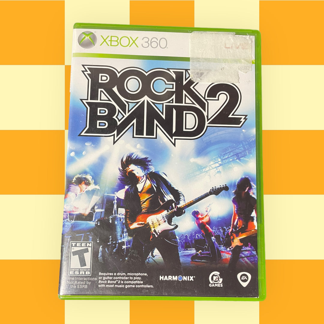 Rock Band 2 (Microsoft Xbox 360, 2008)