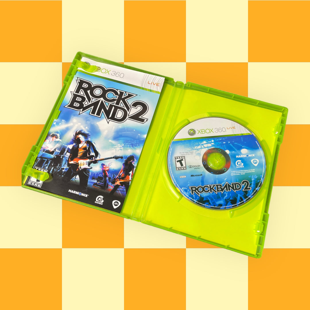 Rock Band 2 (Microsoft Xbox 360, 2008)