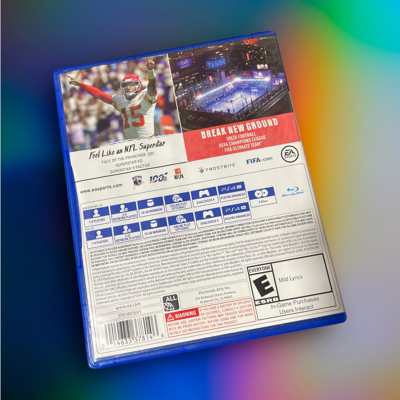 Madden NFL 20 and FIFA 20 Bundle (Sony PlayStation 4, 2019)