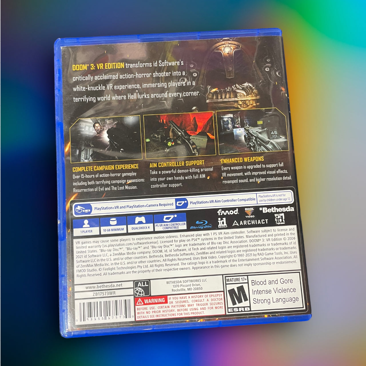 DOOM 3 VR (Sony PlayStation 4, 2021)