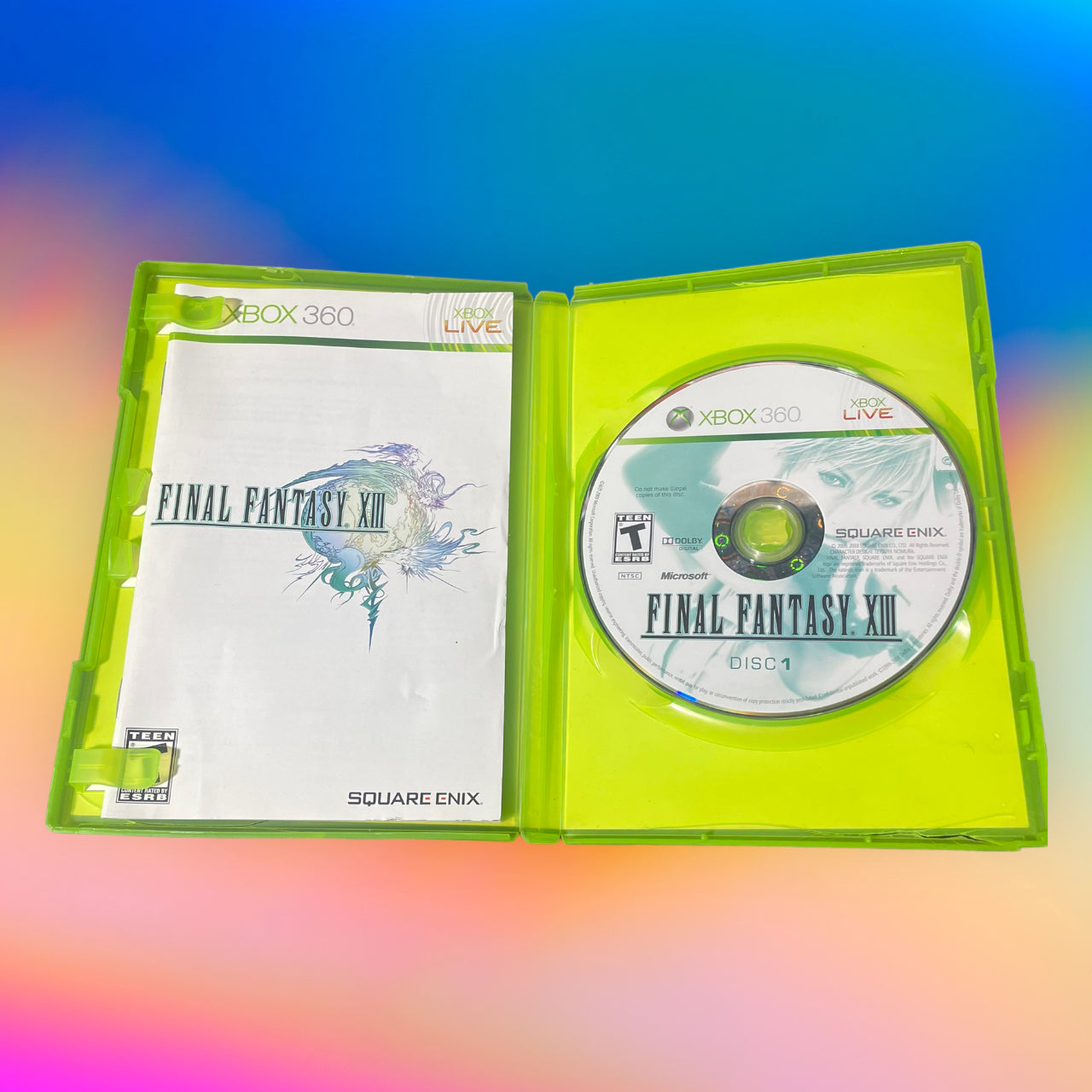 Final Fantasy XIII (Microsoft Xbox 360, 2009)