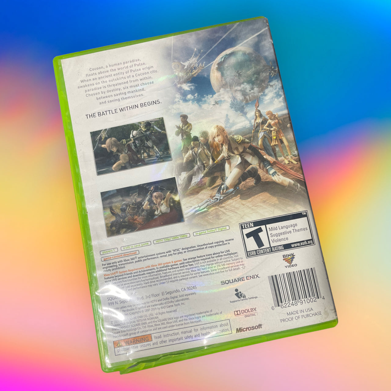 Final Fantasy XIII (Microsoft Xbox 360, 2009)
