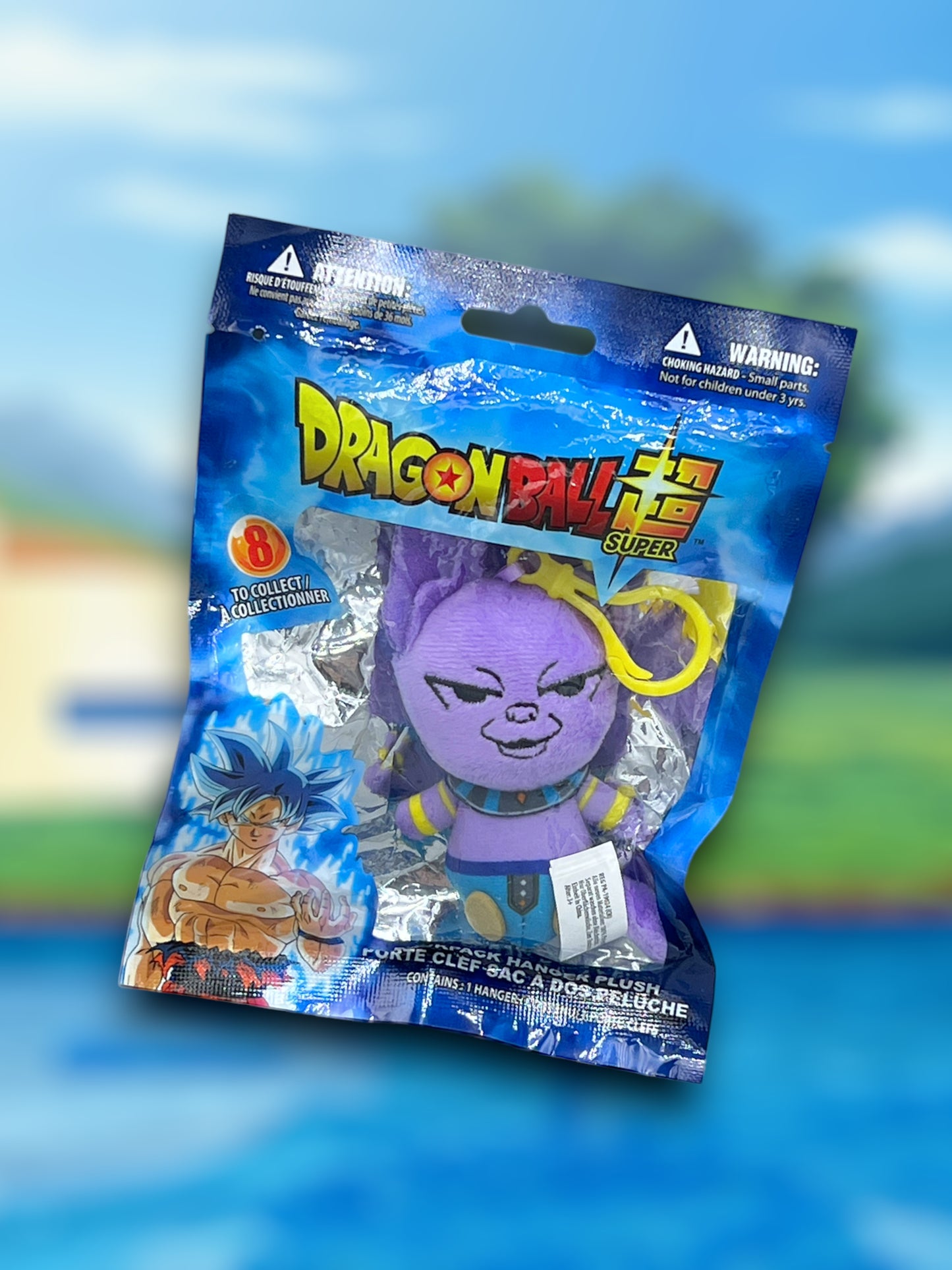 Dragon Ball Super: Beerus Plush Backpack Hanger (Just Toys, 2017)