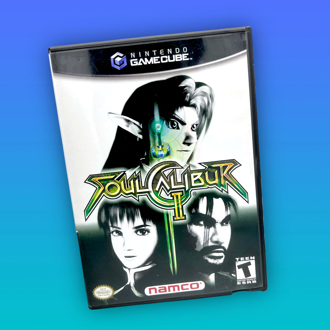 SoulCalibur II *Case and Inserts Only* (Nintendo GameCube, 2003)