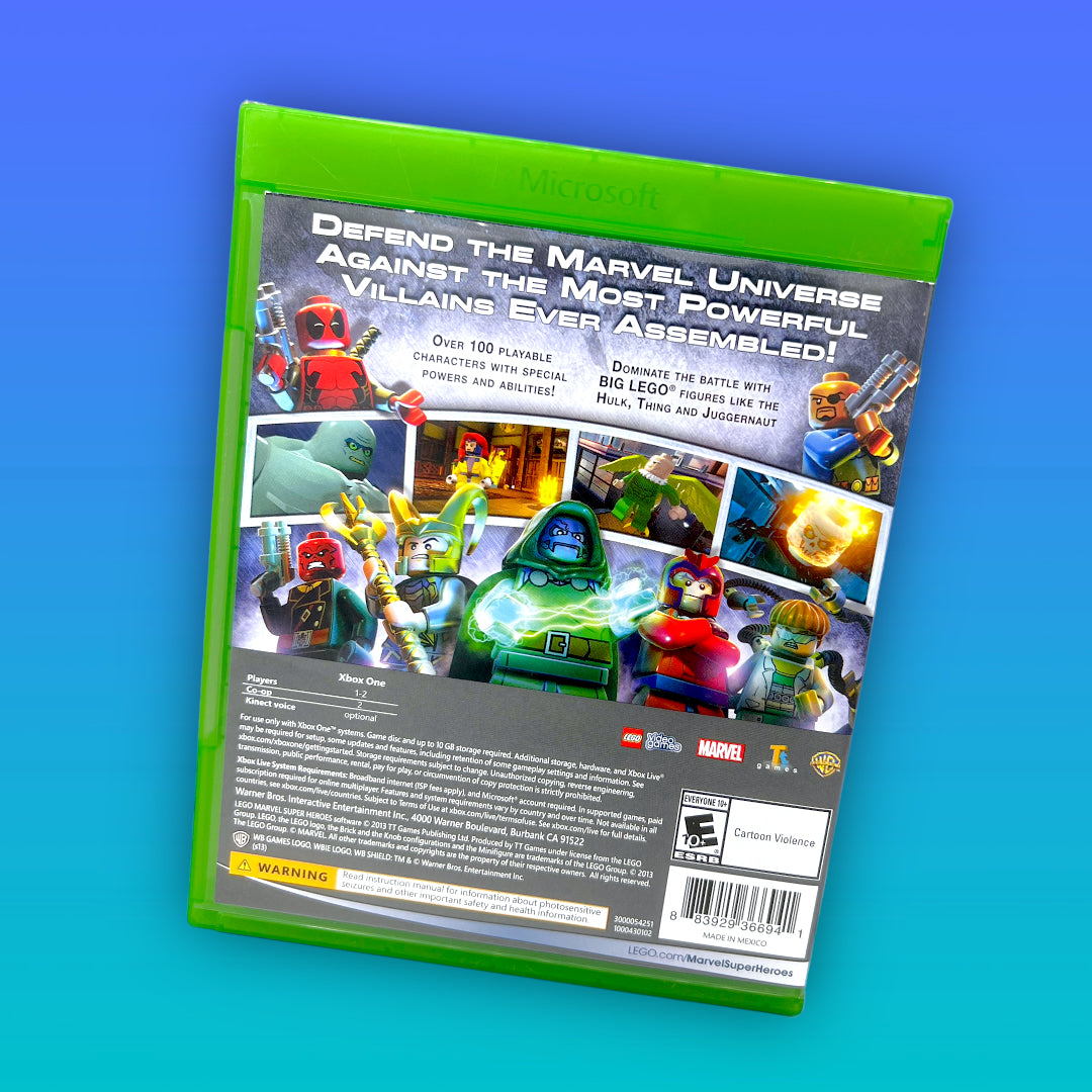 LEGO Marvel Super Heroes (Microsoft Xbox One, 2013)