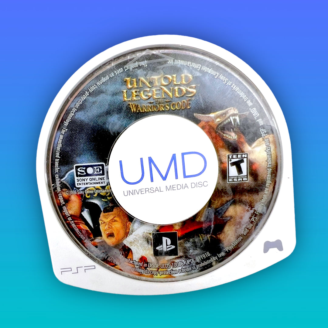 Untold Legends The Warrior's Code (Sony PlayStation Portable, 2006)
