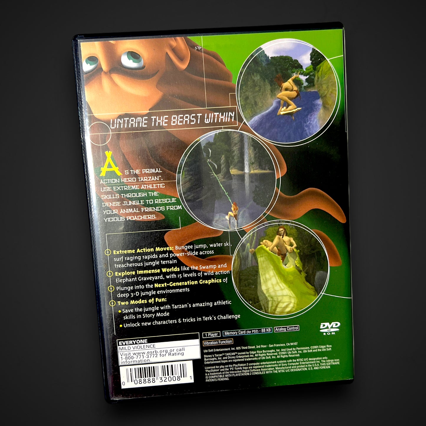 Tarzan Untamed (Sony PlayStation 2, 2001)
