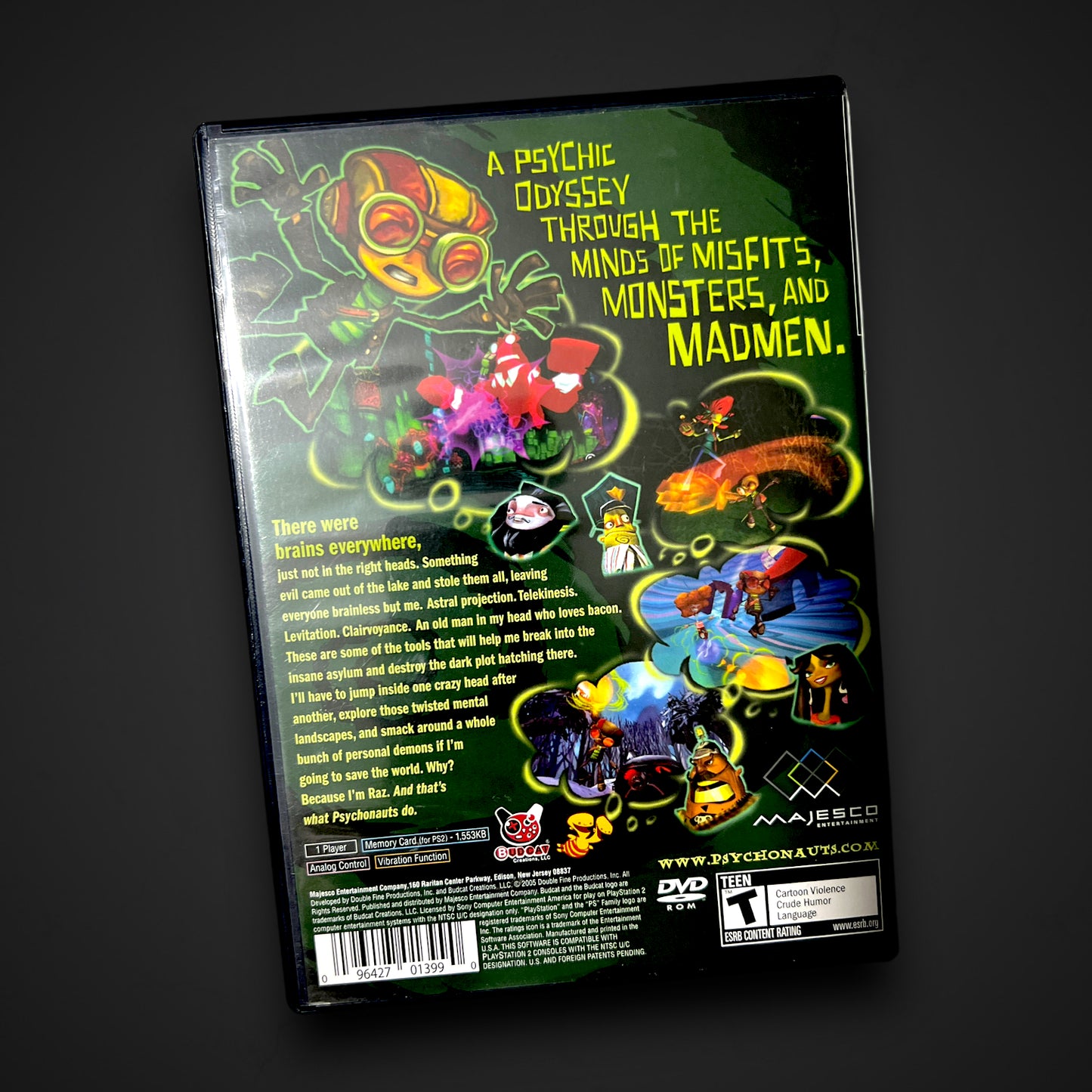 Psychonauts (Sony PlayStation 2, 2005)