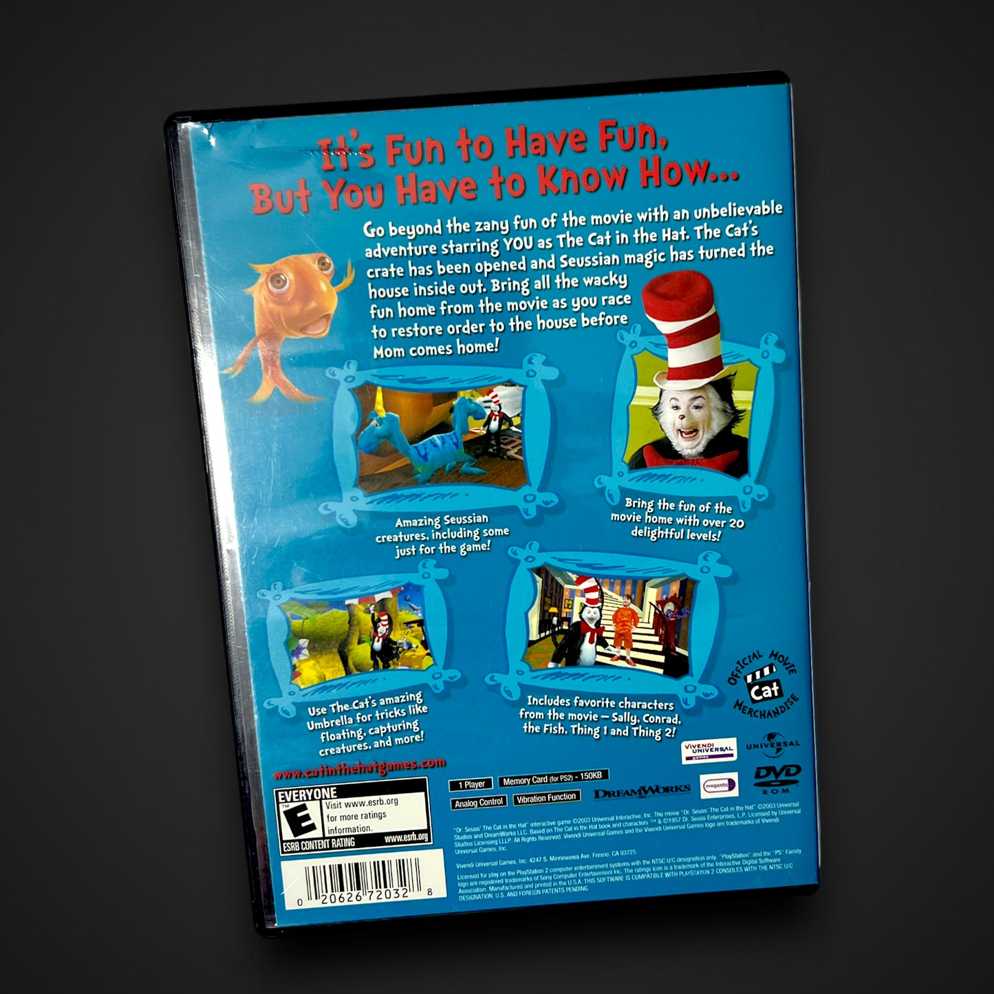Dr. Seuss' The Cat in the Hat (Sony PlayStation 2, 2003)