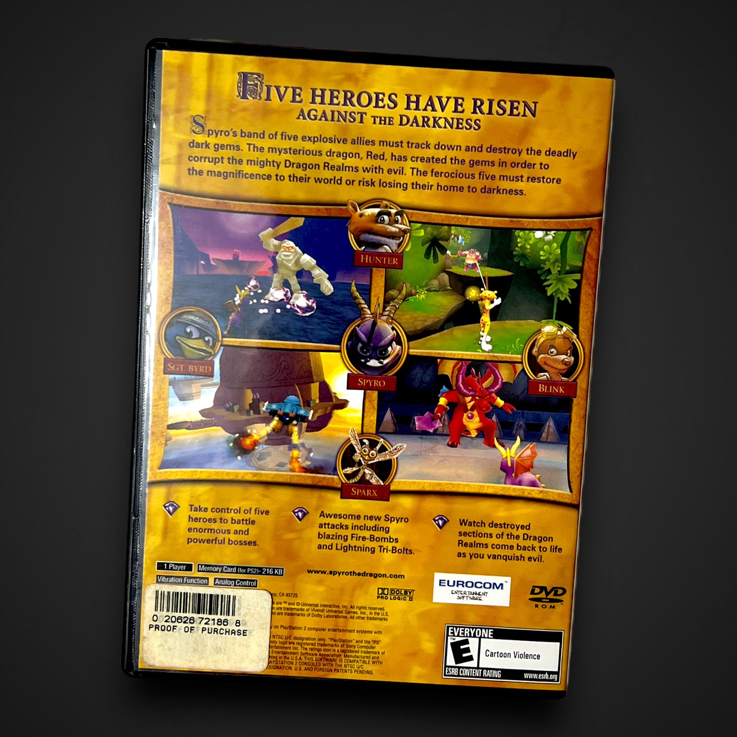 Spyro: A Hero's Tail (Sony PlayStation 2, 2004)