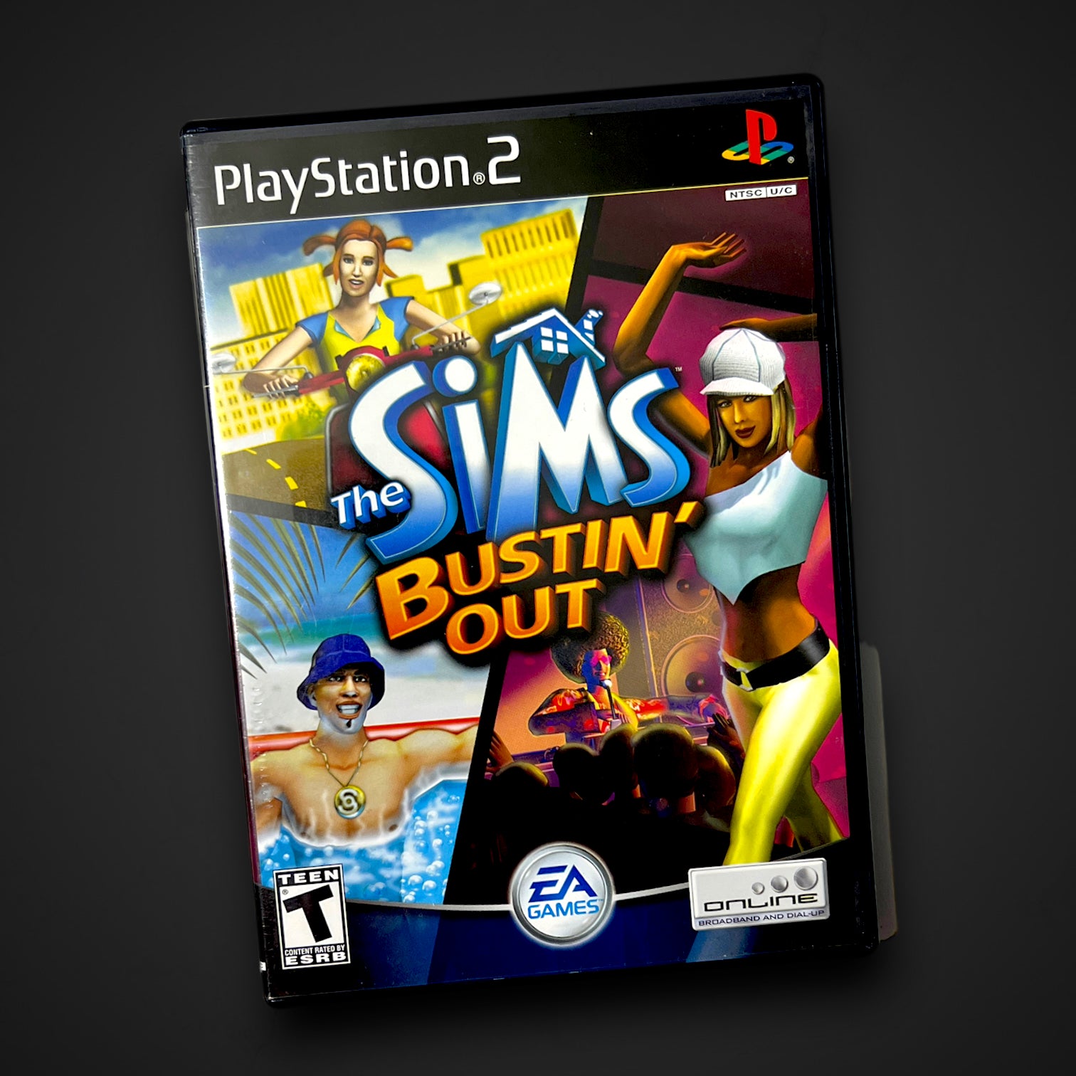 Sims Bustin Out Sony Playstation 2 Game