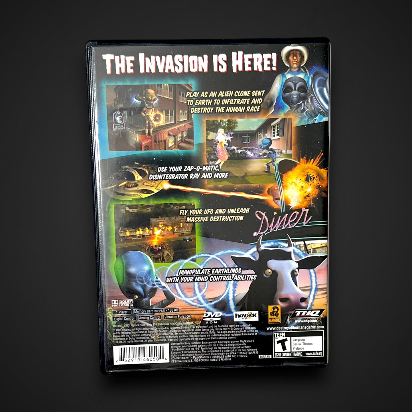Destroy All Humans! (Sony PlayStation 2, 2005)
