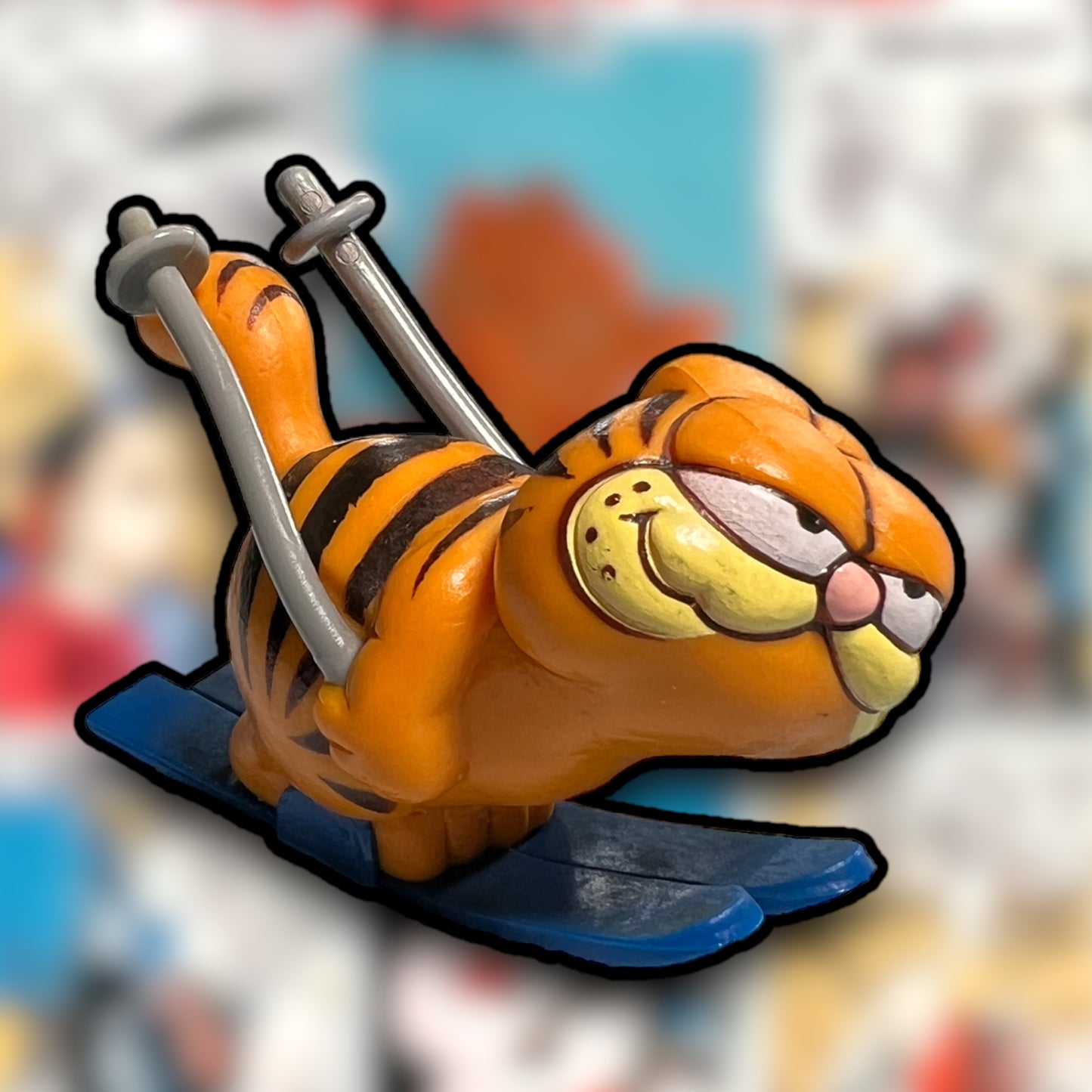 Vintage Garfield PVC Figurines (United Features Syndicate, 1981 - 1983)