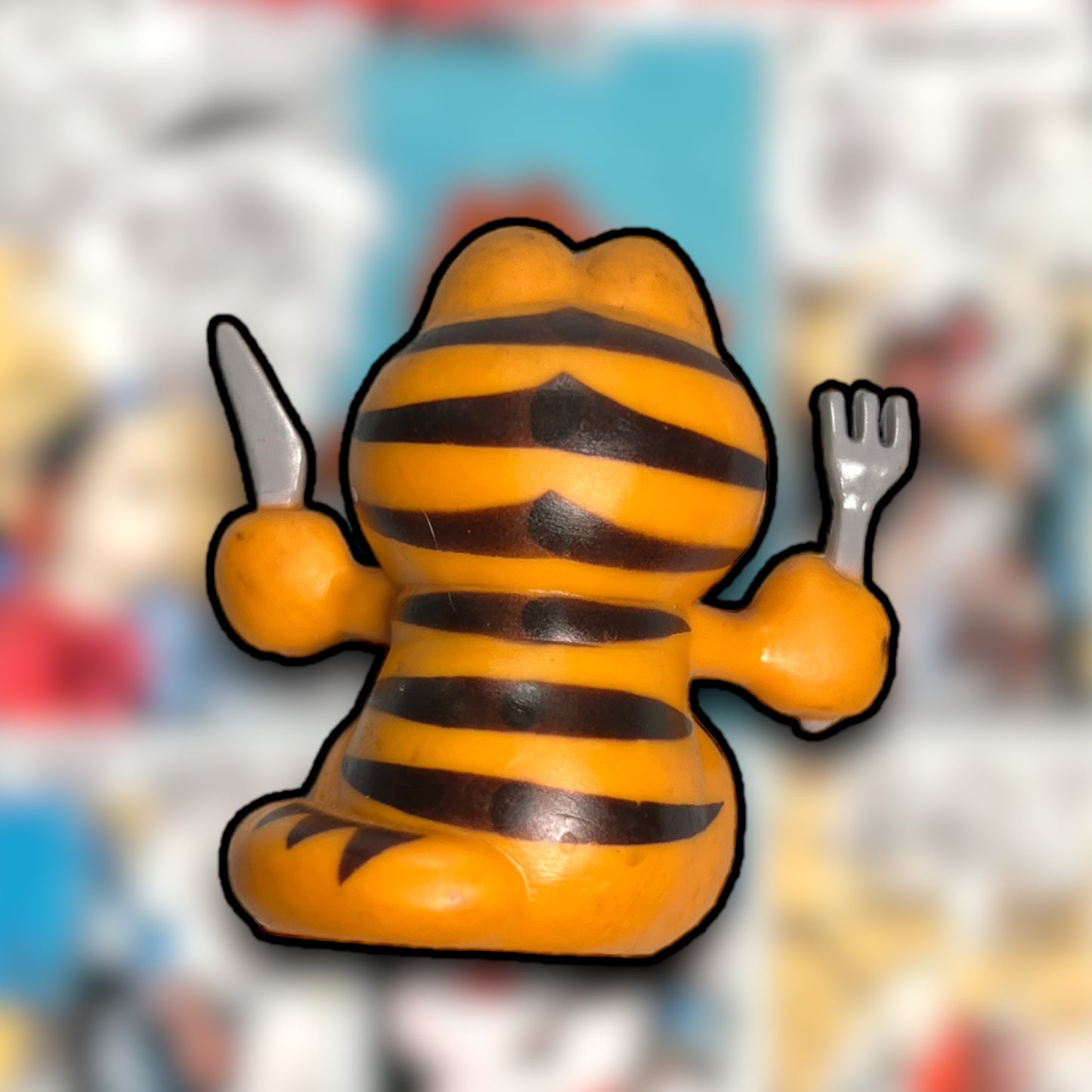 Vintage Garfield PVC Figurines (United Features Syndicate, 1981 - 1983)