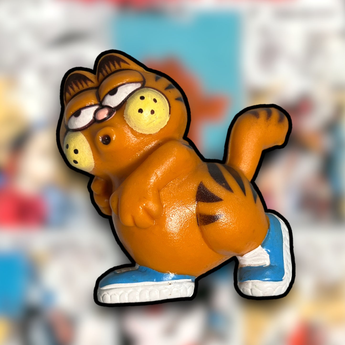 Vintage Garfield PVC Figurines (United Features Syndicate, 1981 - 1983)