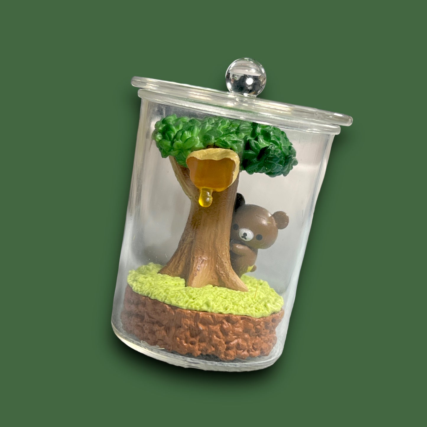 Rilakkuma Honey Forest Terrarium Figurine (Re-Ment 2017)