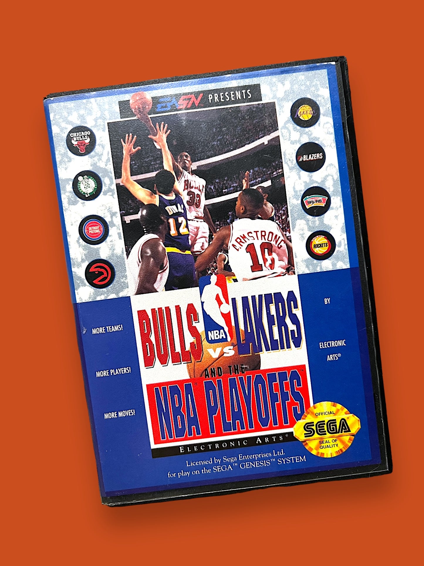 Bulls vs Lakers and the NBA Playoffs (Sega Genesis, 1992)