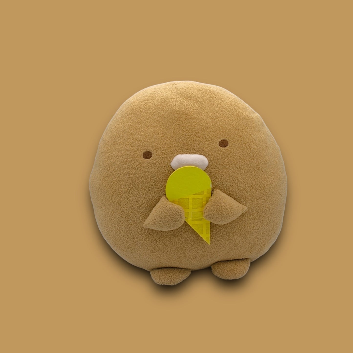 Sumikkogurashi Tonkatsu Ice Cream Plush (San-X, 2022)