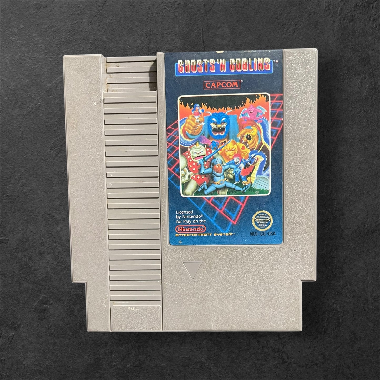 Ghosts 'N Goblins - 5-Screw Release - (Nintendo Entertainment System, 1986)