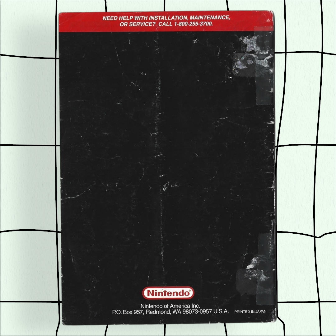 Super Mario World 2: Yoshi's Island Manual (Super Nintendo Entertainment System, 1995)