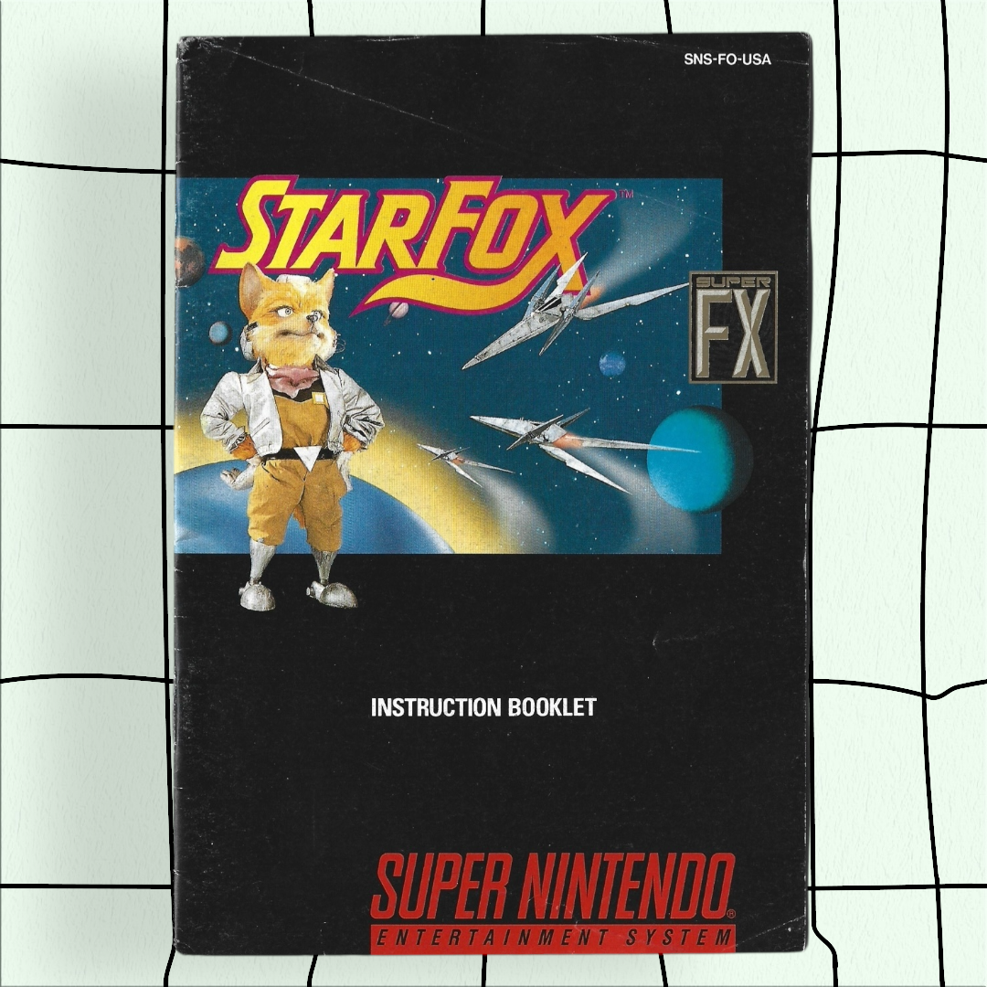 Star Fox Manual (Super Nintendo Entertainment System, 1993)