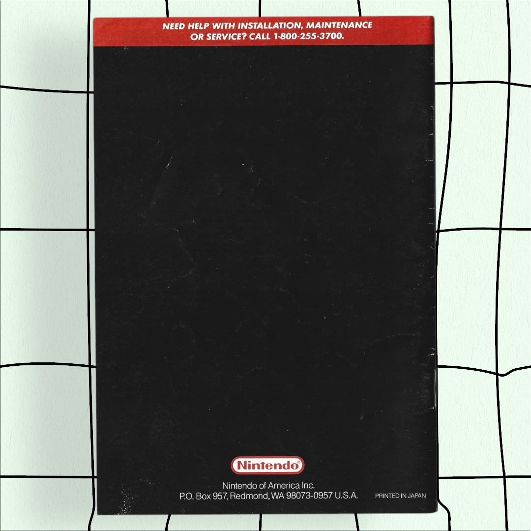 Super Mario World Manual (Super Nintendo Entertainment System, 1991)