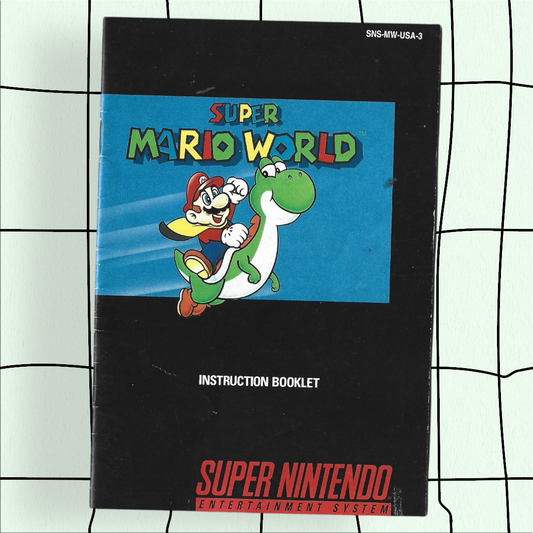 Super Mario World Manual (Super Nintendo Entertainment System, 1991)