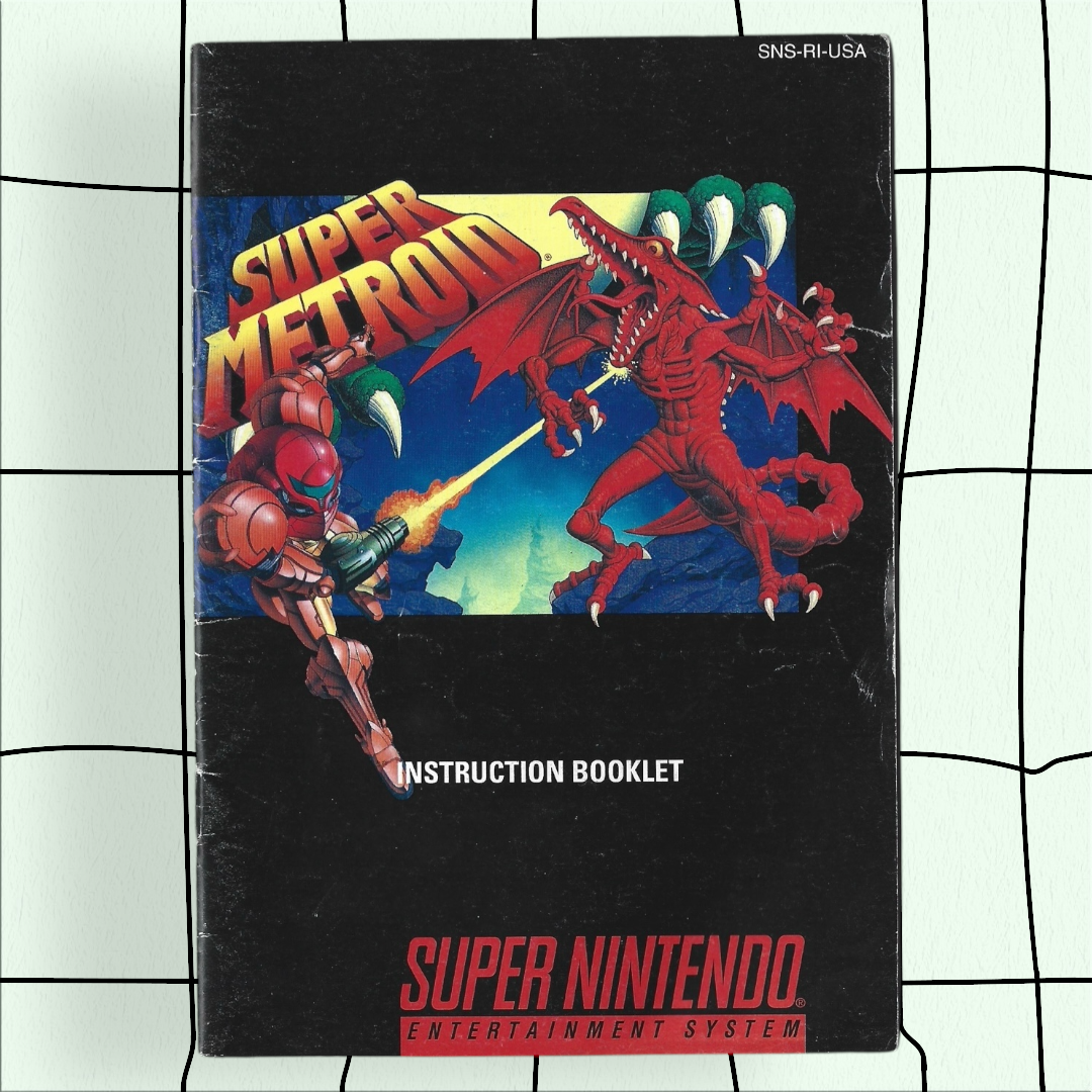 Super Metroid Manual (Super Nintendo Entertainment System, 1994)
