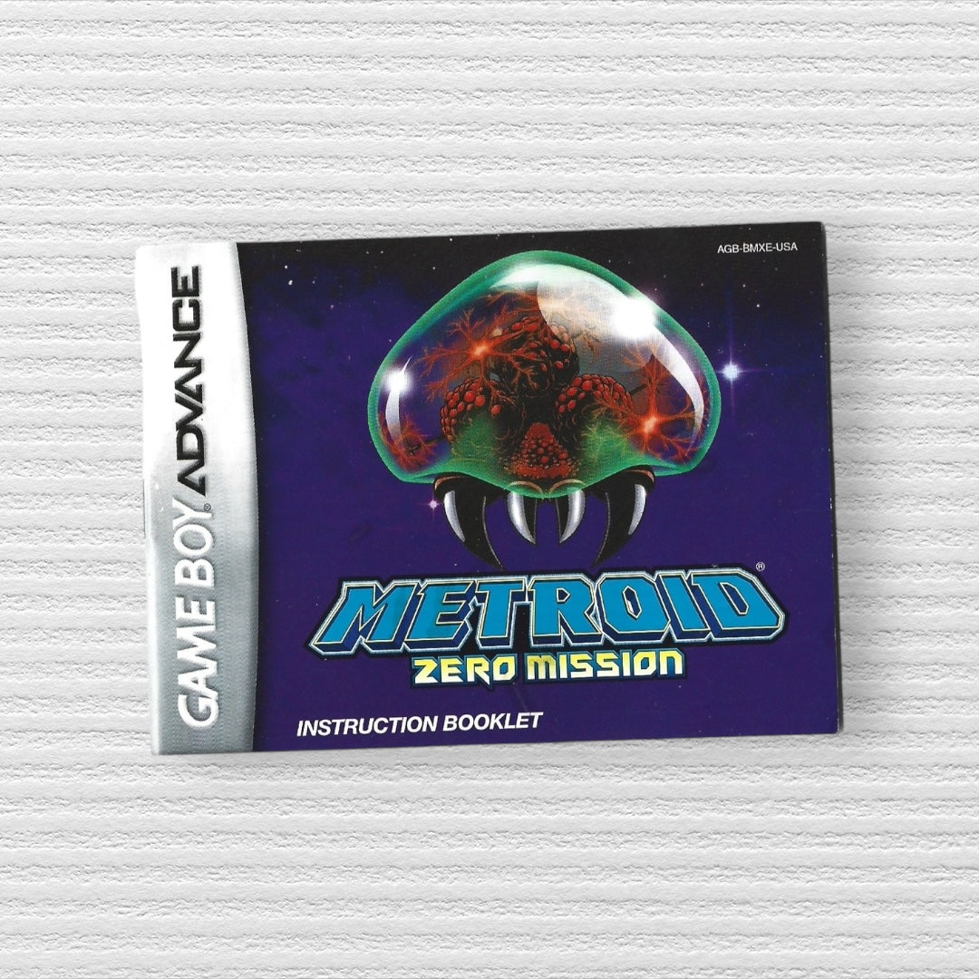 Metroid: Zero Mission Manual (Nintendo Game Boy Advance, 2004)
