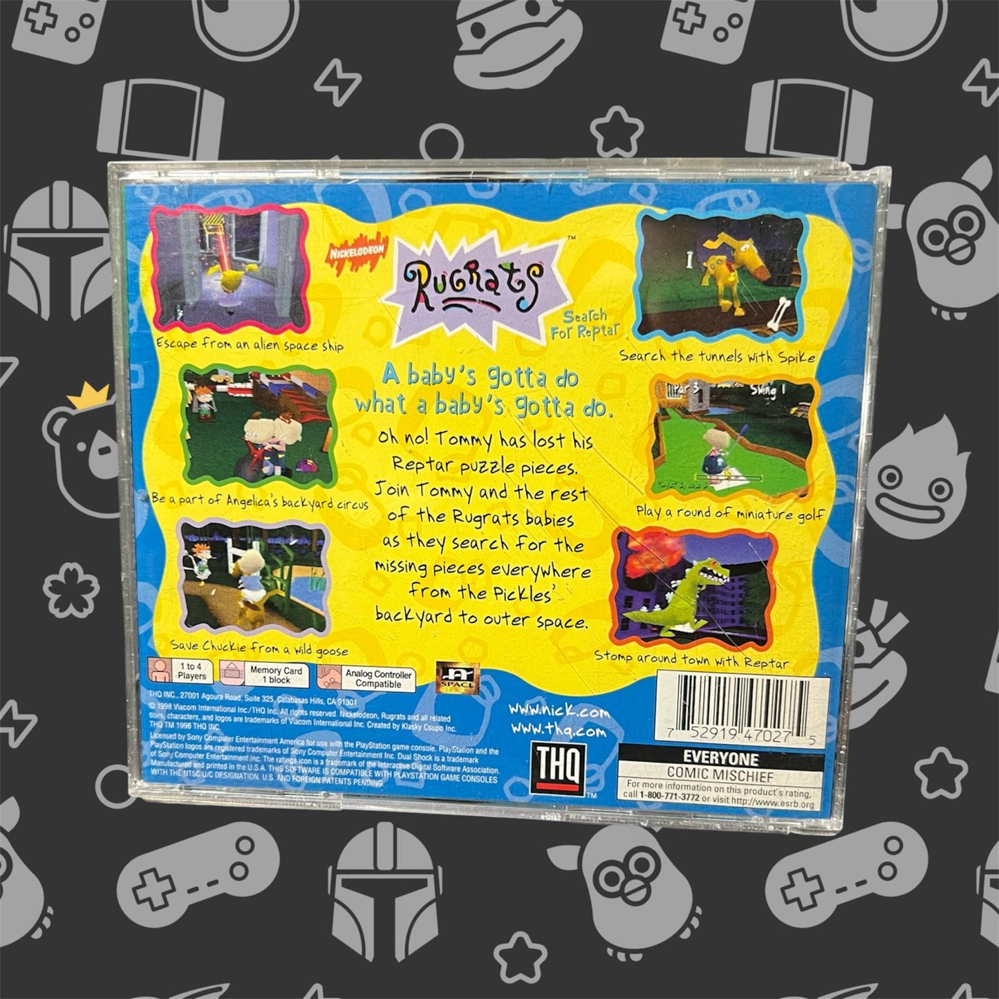 Rugrats: Search for Reptar (Sony PlayStation, 1998)